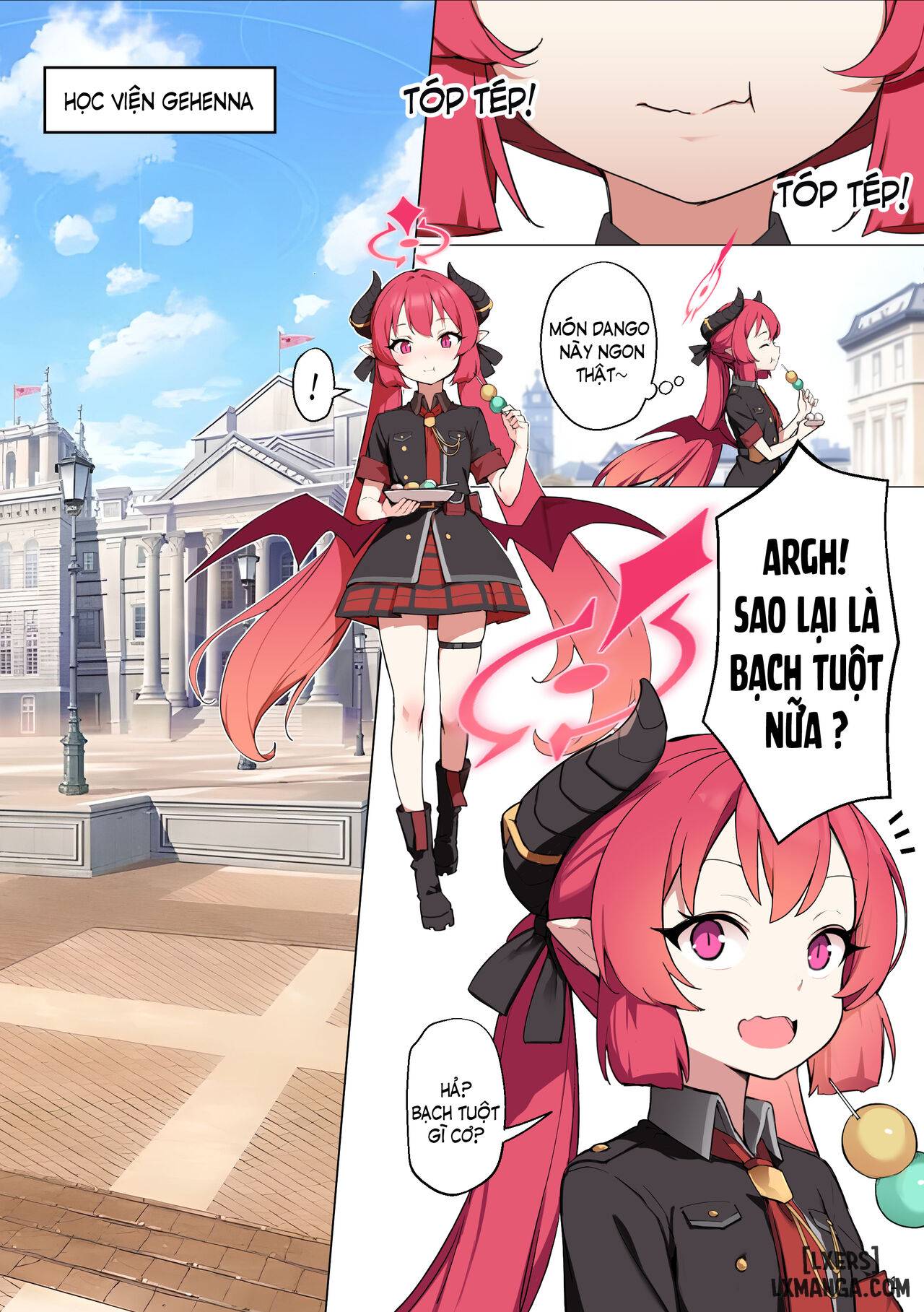 Series Oneshot Các Doujinshi Của Blue Archive P.2 - Cho em ăn, thầy ơi!!- Truyện Màu trang 2