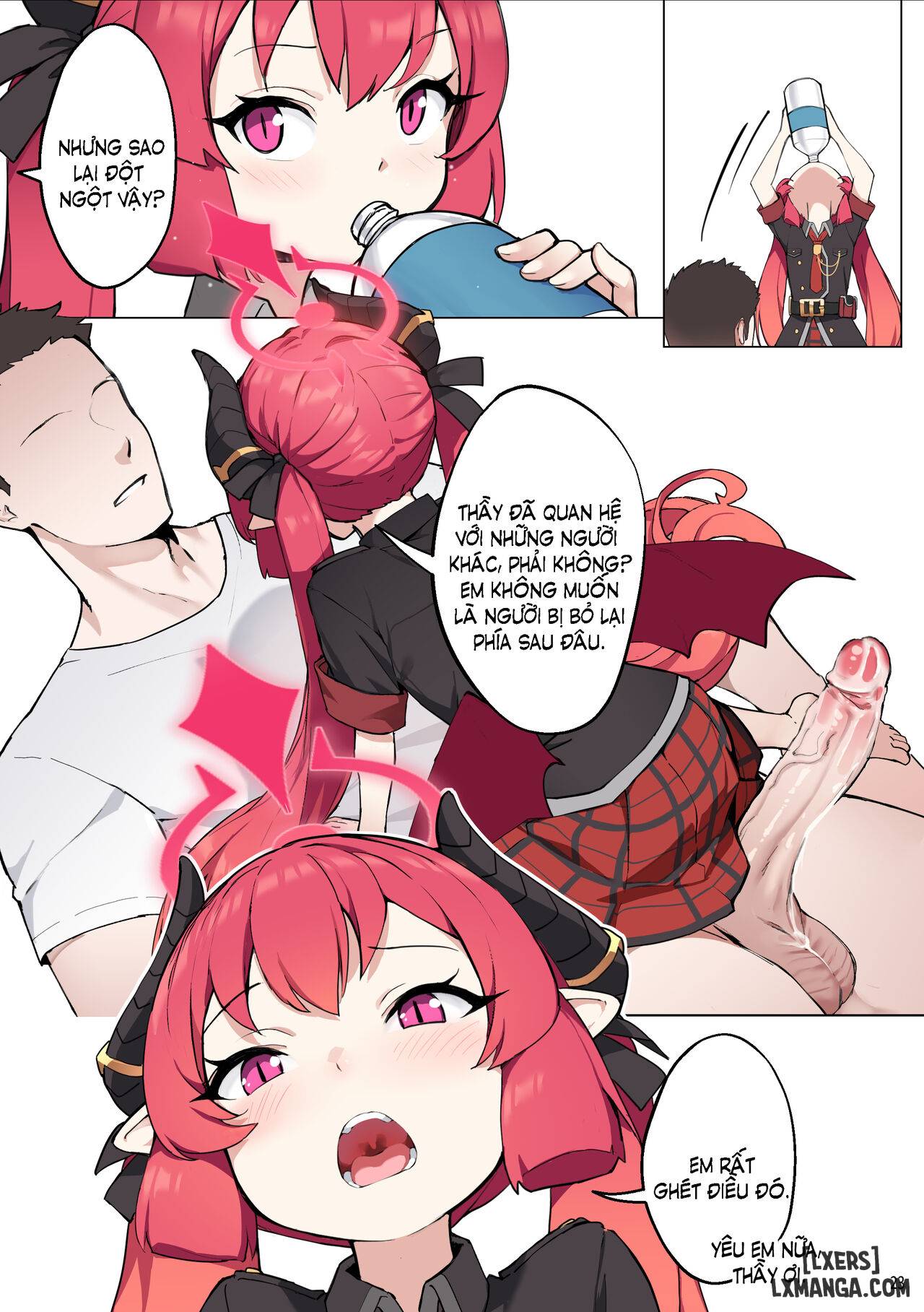 Series Oneshot Các Doujinshi Của Blue Archive P.2 - Cho em ăn, thầy ơi!!- Truyện Màu trang 24