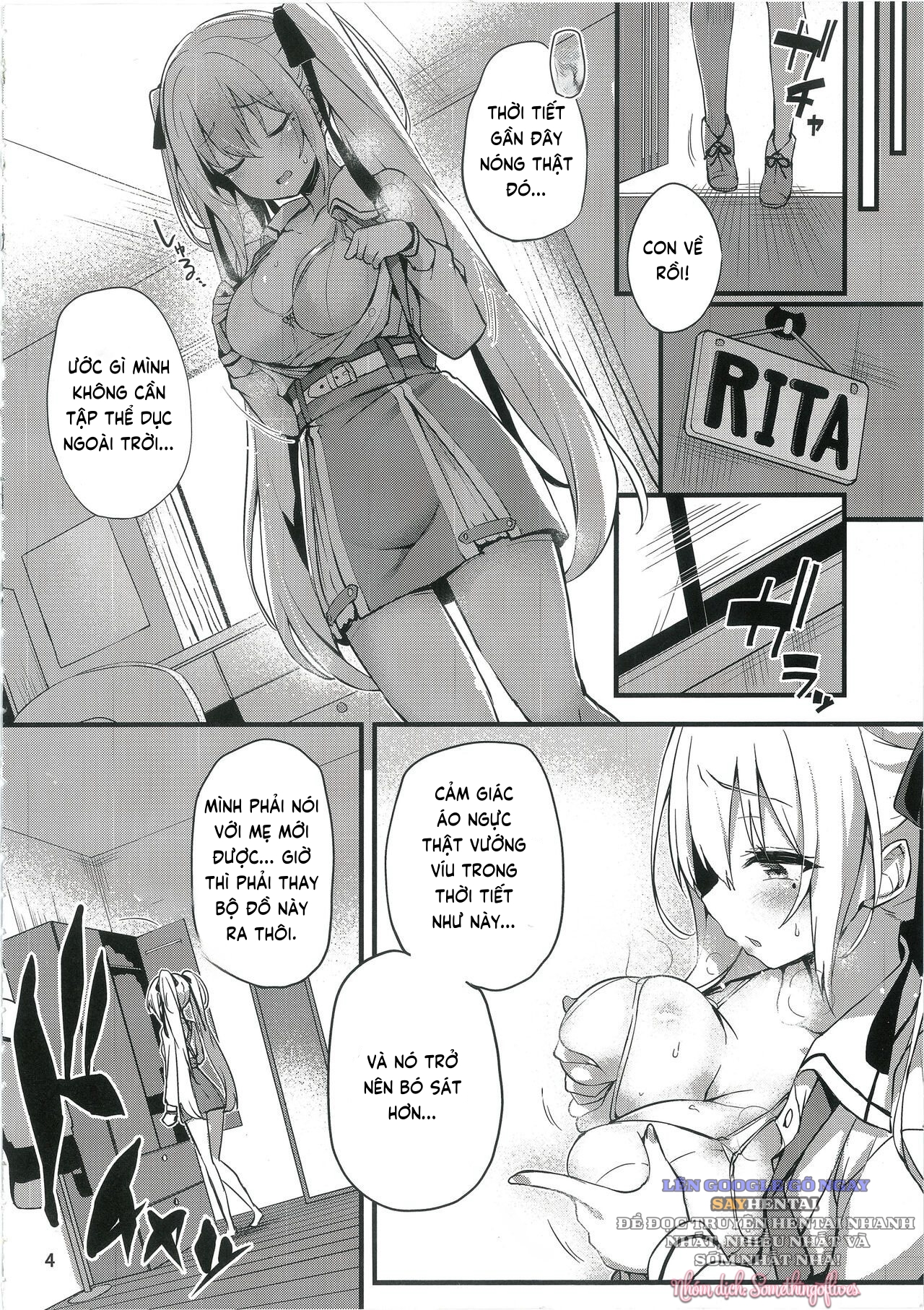 Thế chỗ Rita-chan - Chapter 0- oneshot trang 4