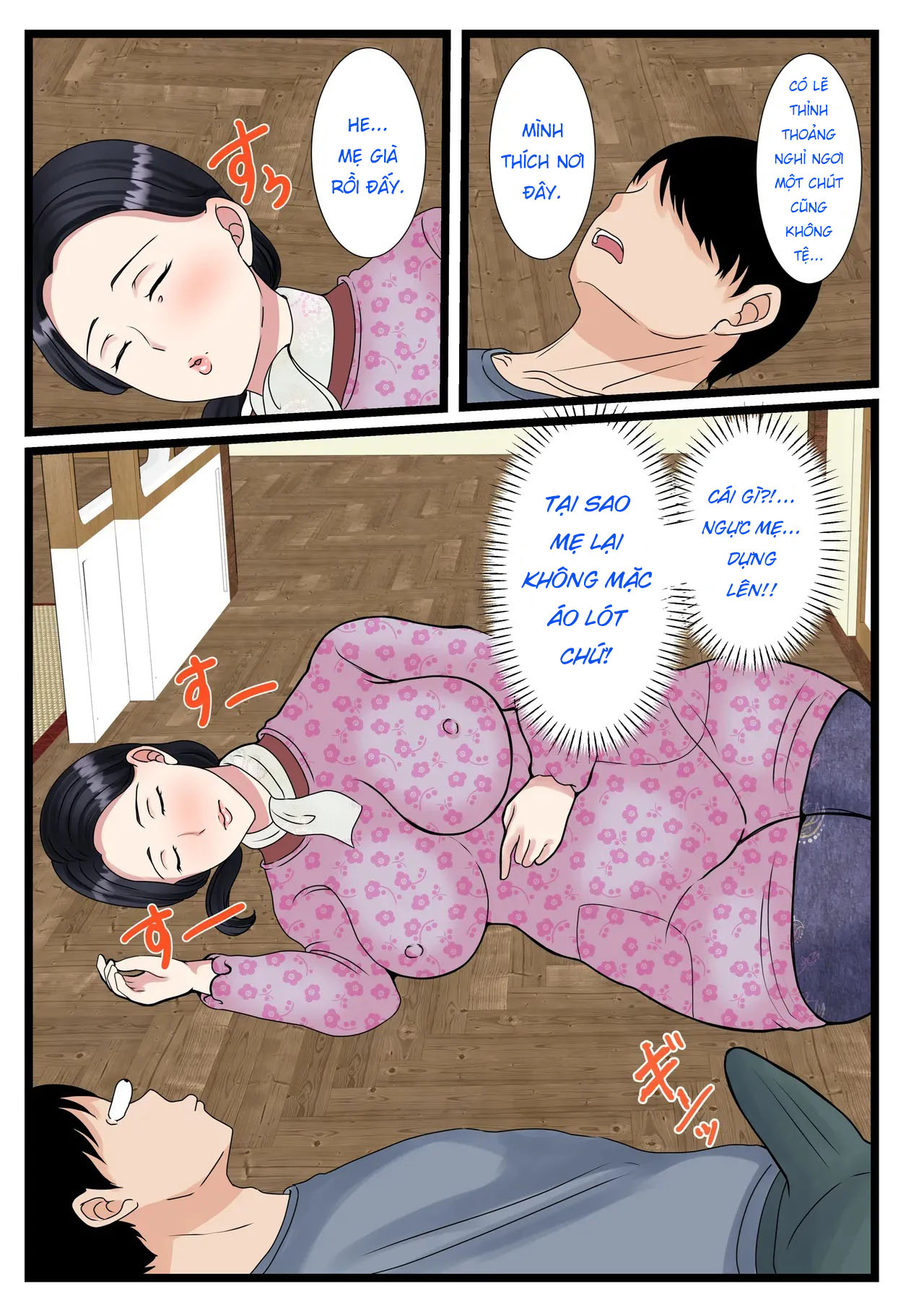 Musuko o Muramura sa Seru Inaka no Okaasan ~Haha no Furusato Ma Rei Ko wa Attakai~ Truyện Màu - Chapter 1 trang 8