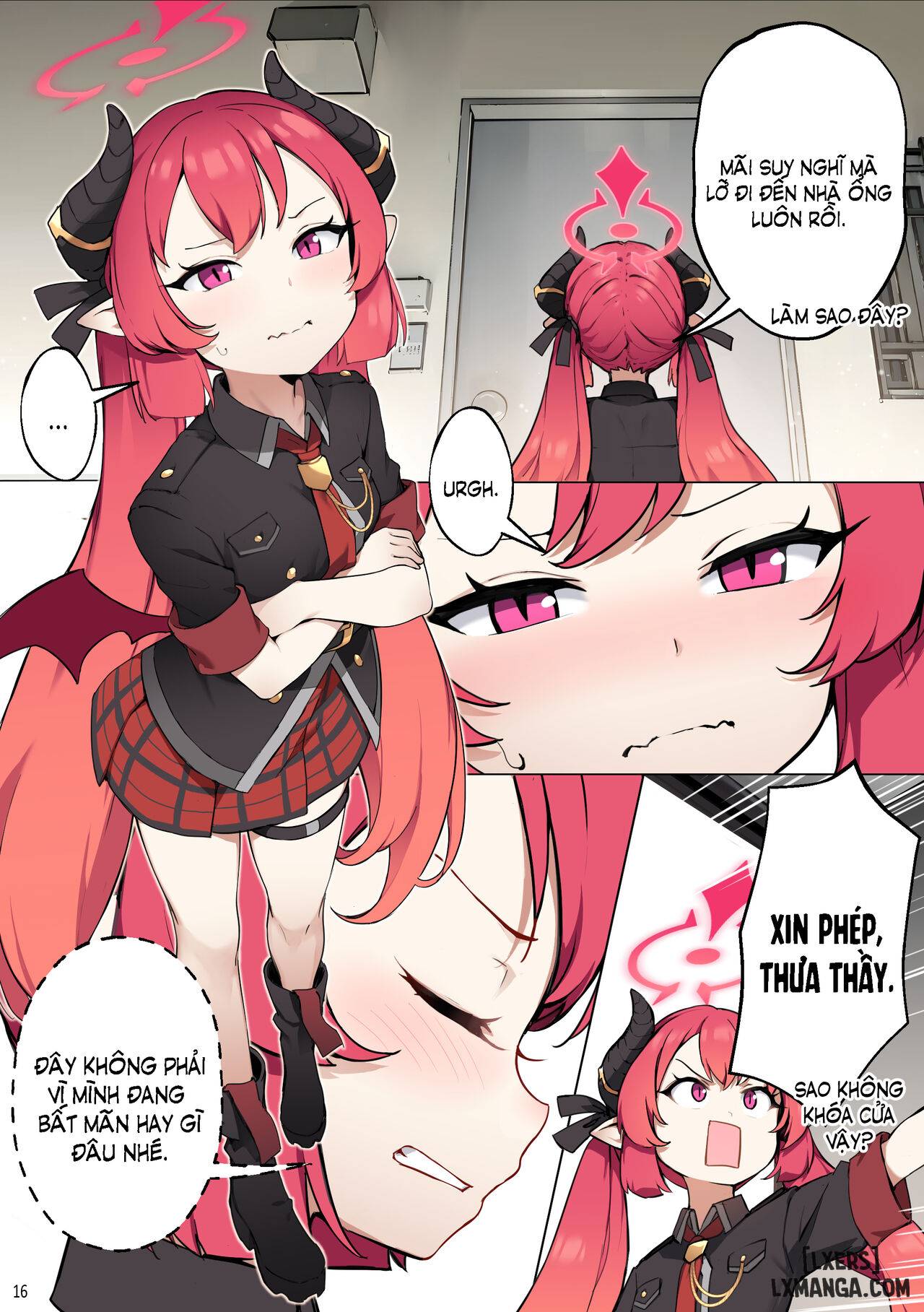 Series Oneshot Các Doujinshi Của Blue Archive P.2 - Cho em ăn, thầy ơi!!- Truyện Màu trang 17