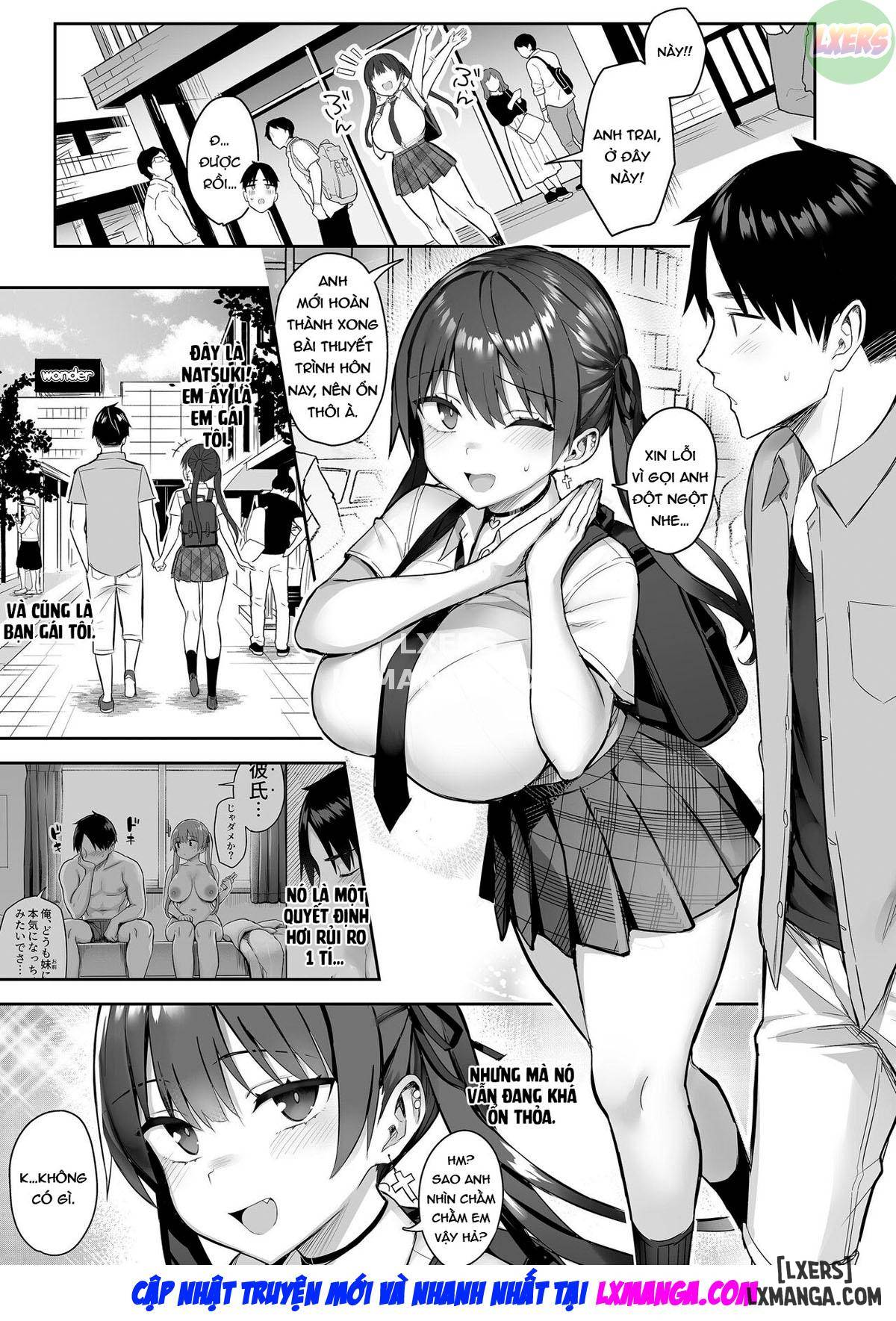 Moto InCha no Kyonyuu Yariman Imouto ga Erosugite, Onii-chan wa Mou FULL - Chapter 3 trang 5