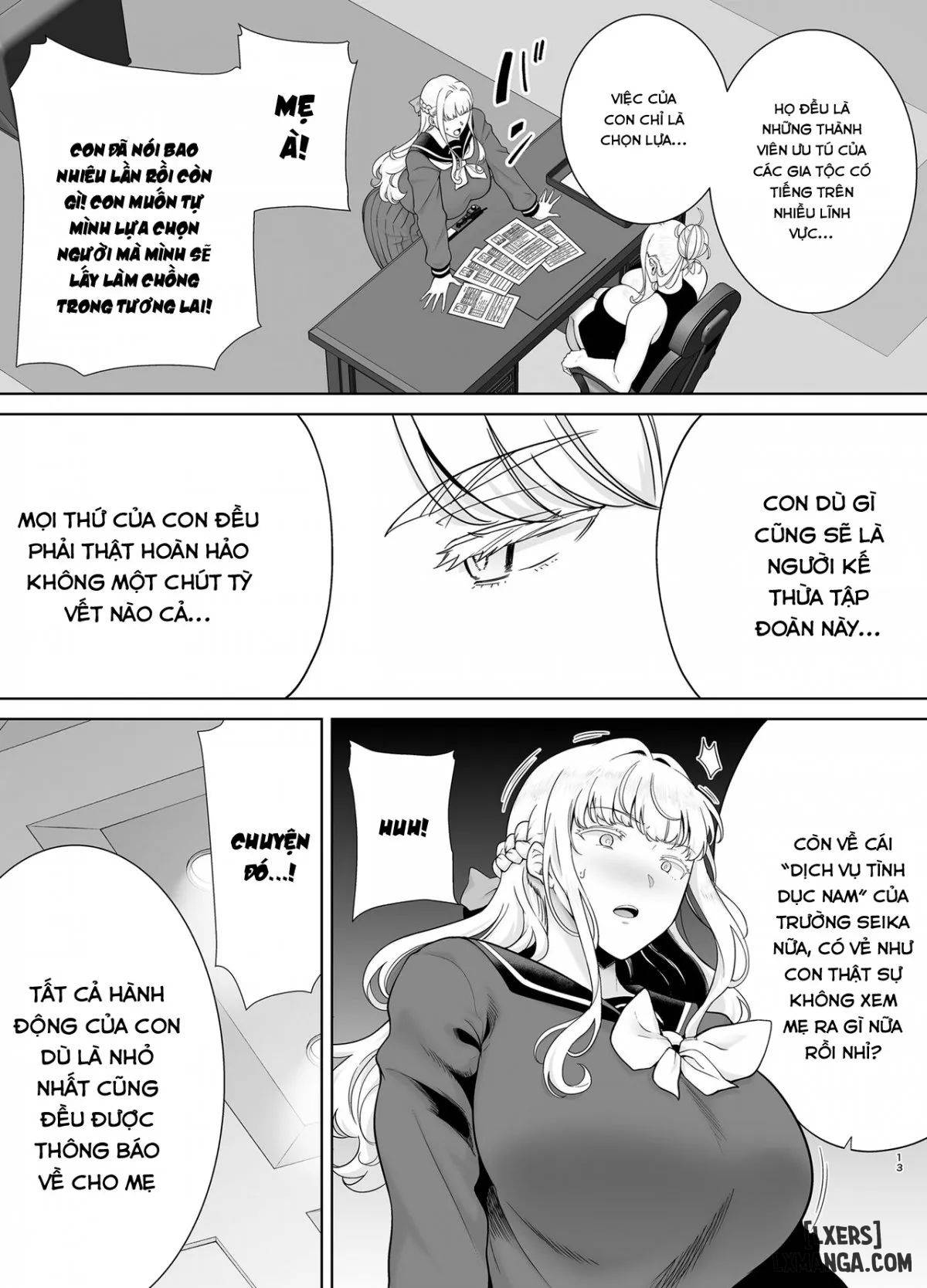 Seika Jogakuin Koutoubu Kounin Sao Oji-san - Chapter 7 trang 12