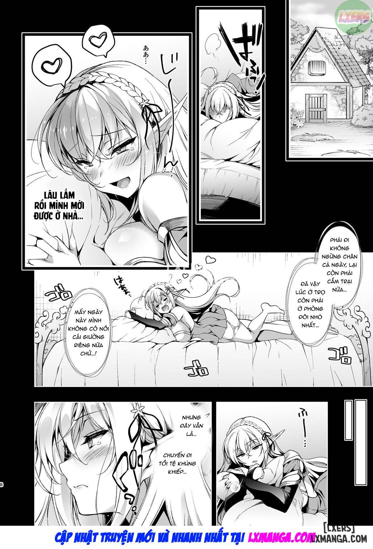 Elf ni Inmon o Tsukeru Hon FULL - Chapter 3 trang 8