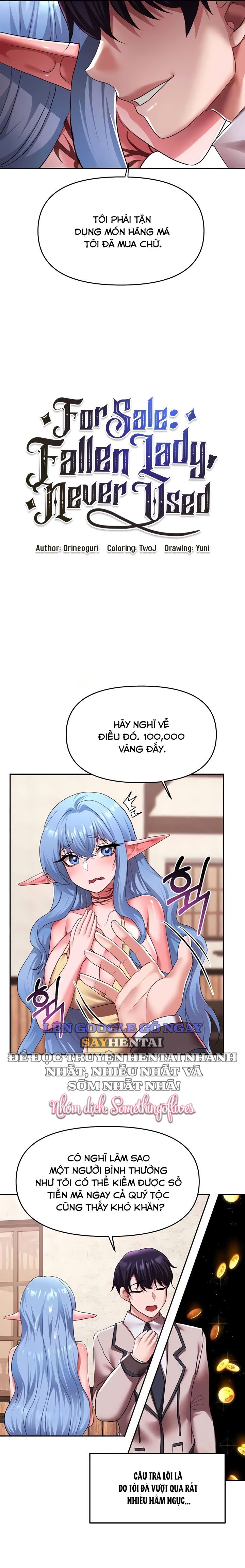 Giao thương. Thiếu nữ sa ngã. Chưa từng được sử dụng. - Chapter 25 trang 10