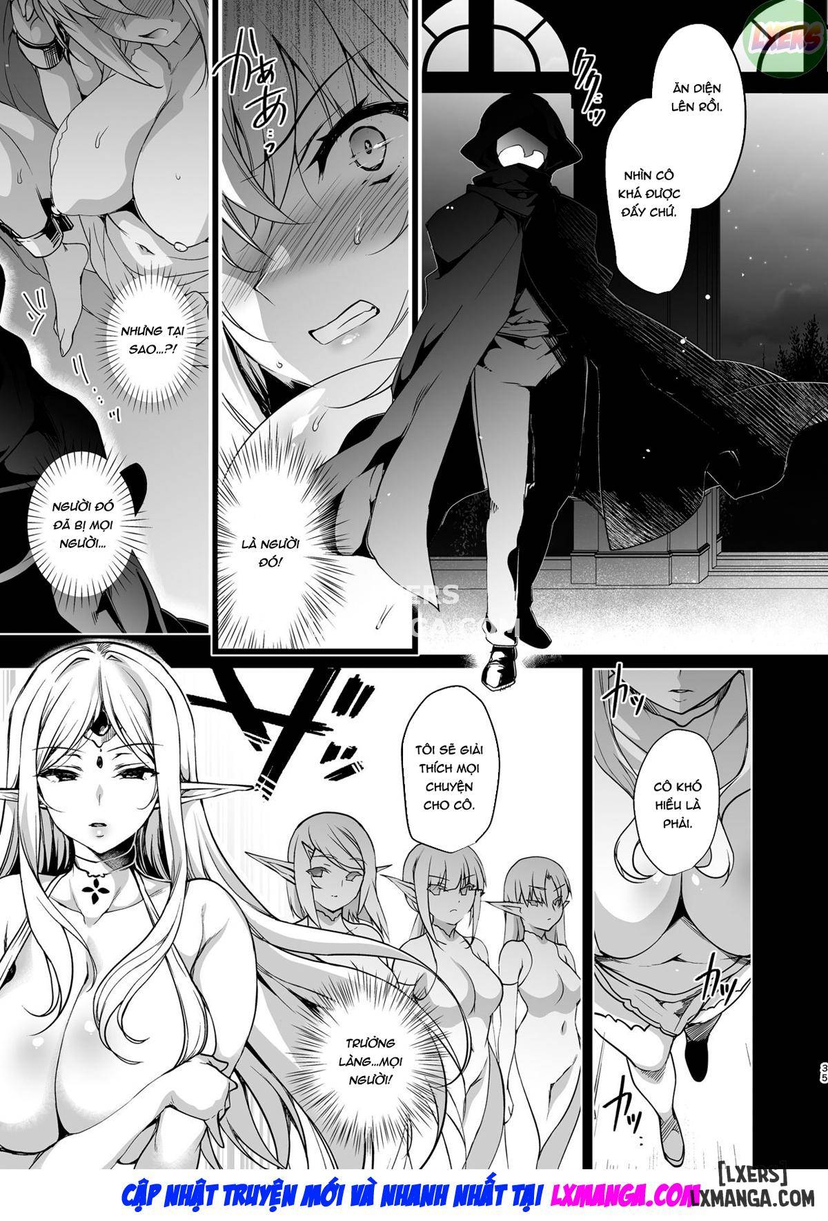 Elf ni Inmon o Tsukeru Hon FULL - Chapter 3 trang 35