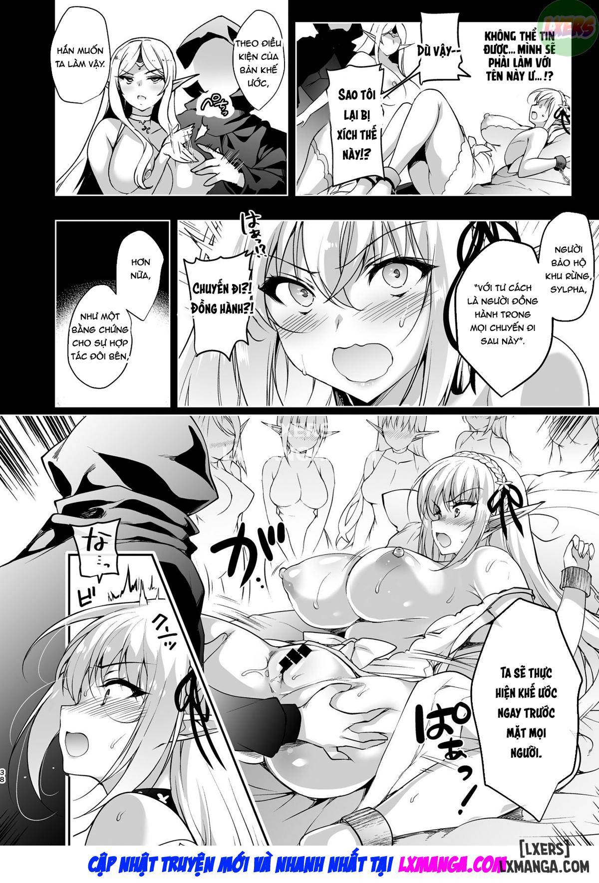 Elf ni Inmon o Tsukeru Hon FULL - Chapter 3 trang 38