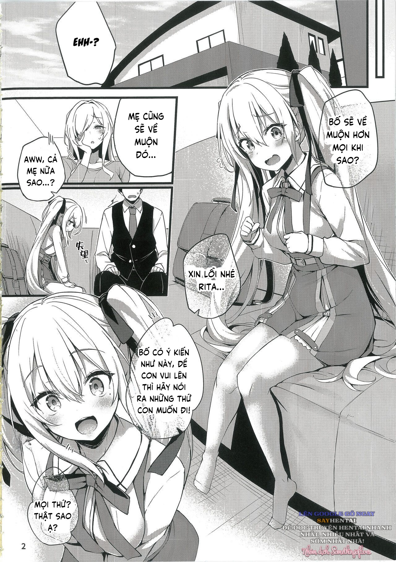 Thế chỗ Rita-chan - Chapter 0- oneshot trang 2