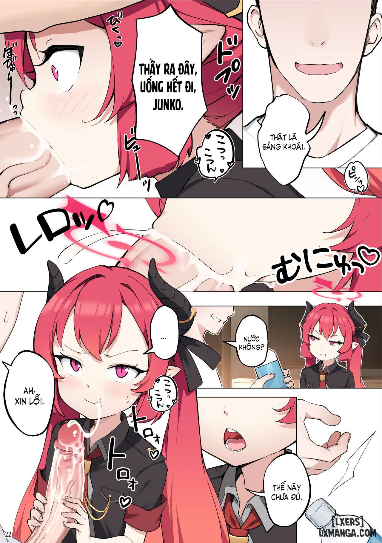 Series Oneshot Các Doujinshi Của Blue Archive P.2 - Cho em ăn, thầy ơi!!- Truyện Màu trang 23