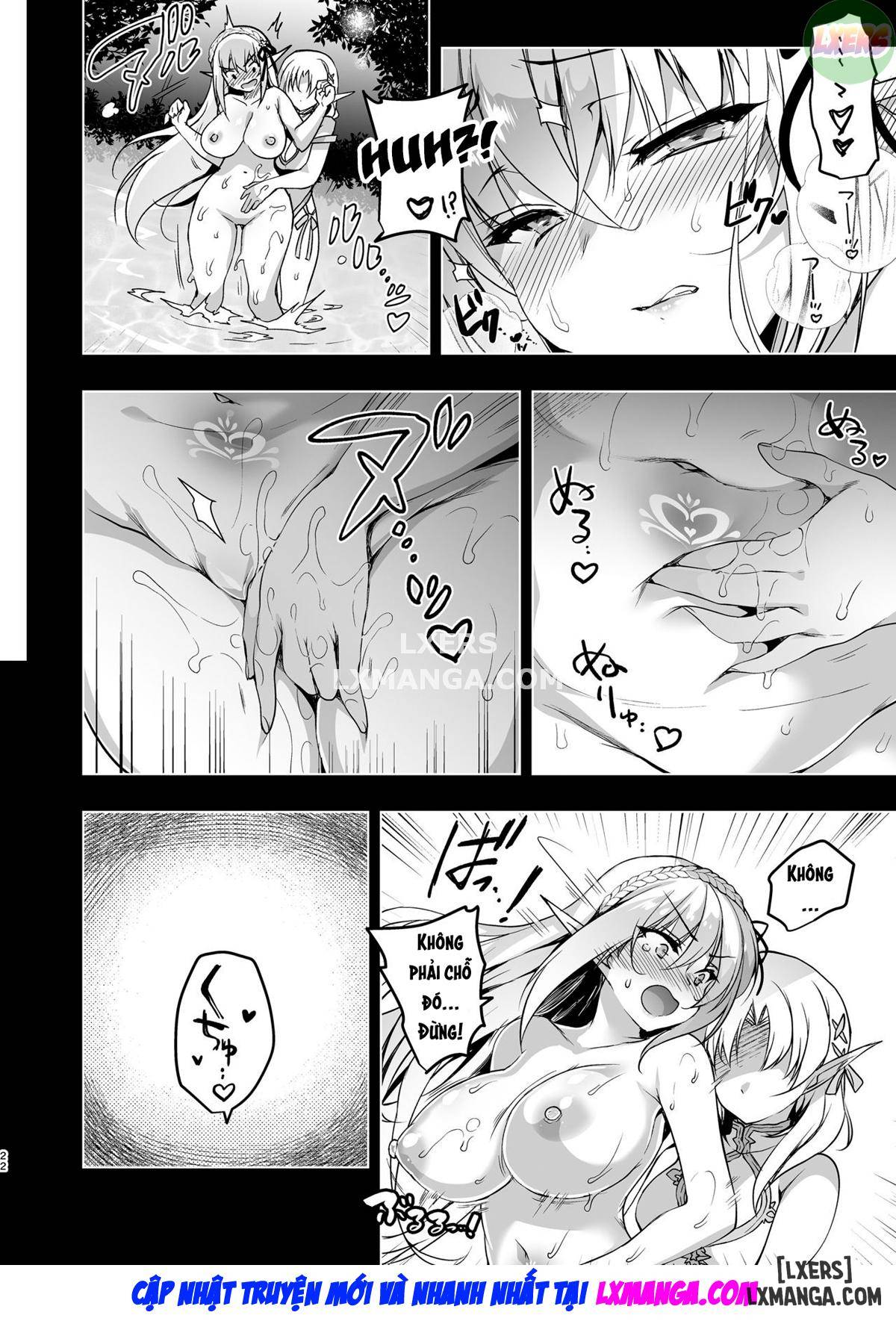Elf ni Inmon o Tsukeru Hon FULL - Chapter 3 trang 22