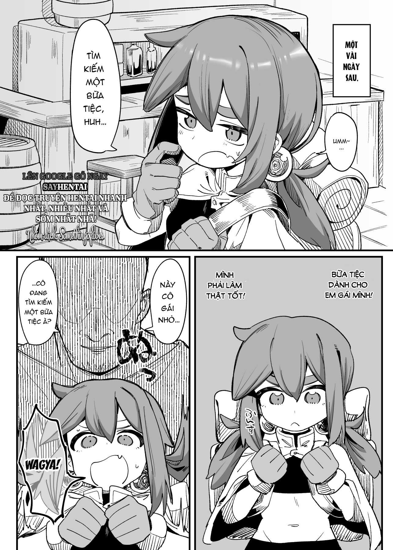 Câu chuyện về nữ thám hiểm nghèo cả tin - Chapter 0- oneshot trang 5