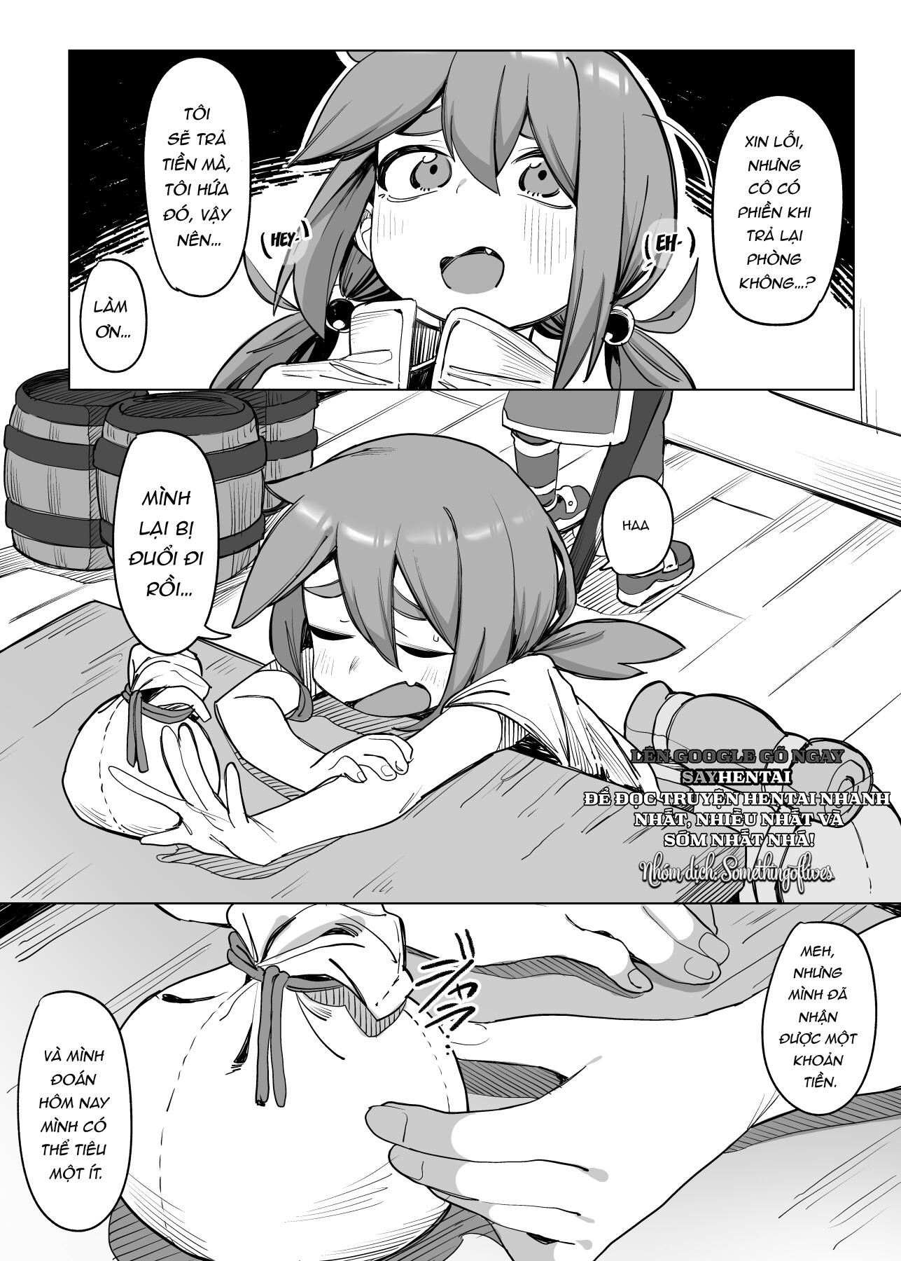 Câu chuyện về nữ thám hiểm nghèo cả tin - Chapter 0- oneshot trang 2