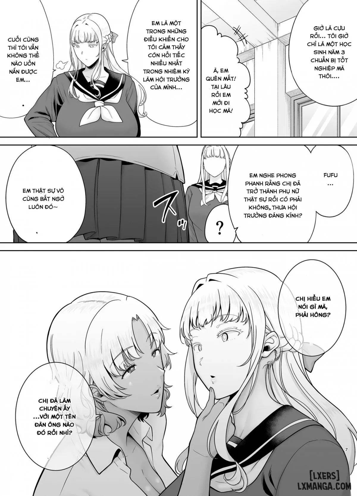 Seika Jogakuin Koutoubu Kounin Sao Oji-san - Chapter 7 trang 6
