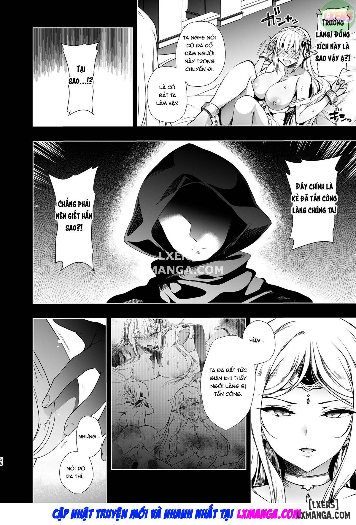 Elf ni Inmon o Tsukeru Hon FULL - Chapter 3 trang 36