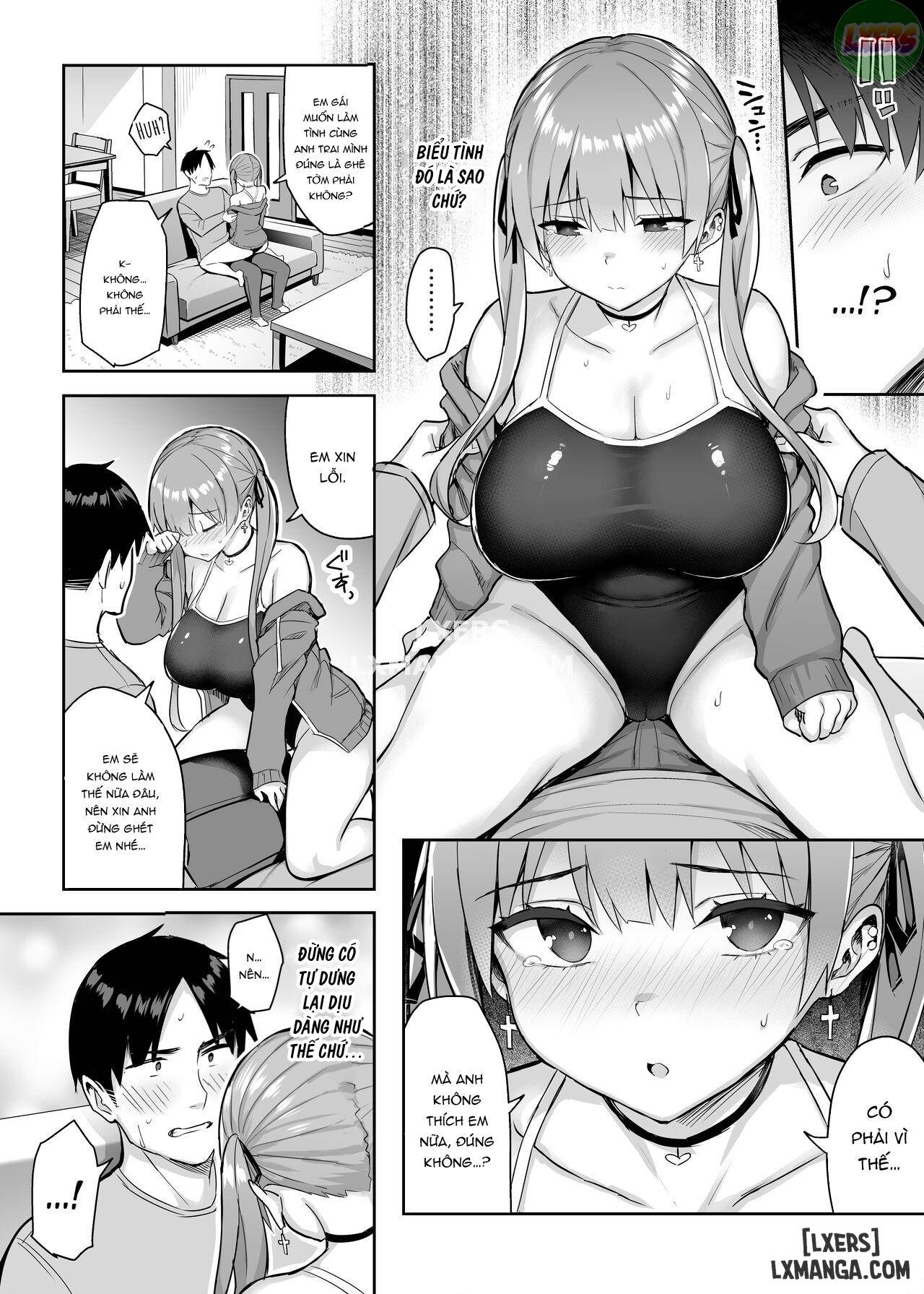 Moto InCha no Kyonyuu Yariman Imouto ga Erosugite, Onii-chan wa Mou FULL - Chapter 2 trang 18