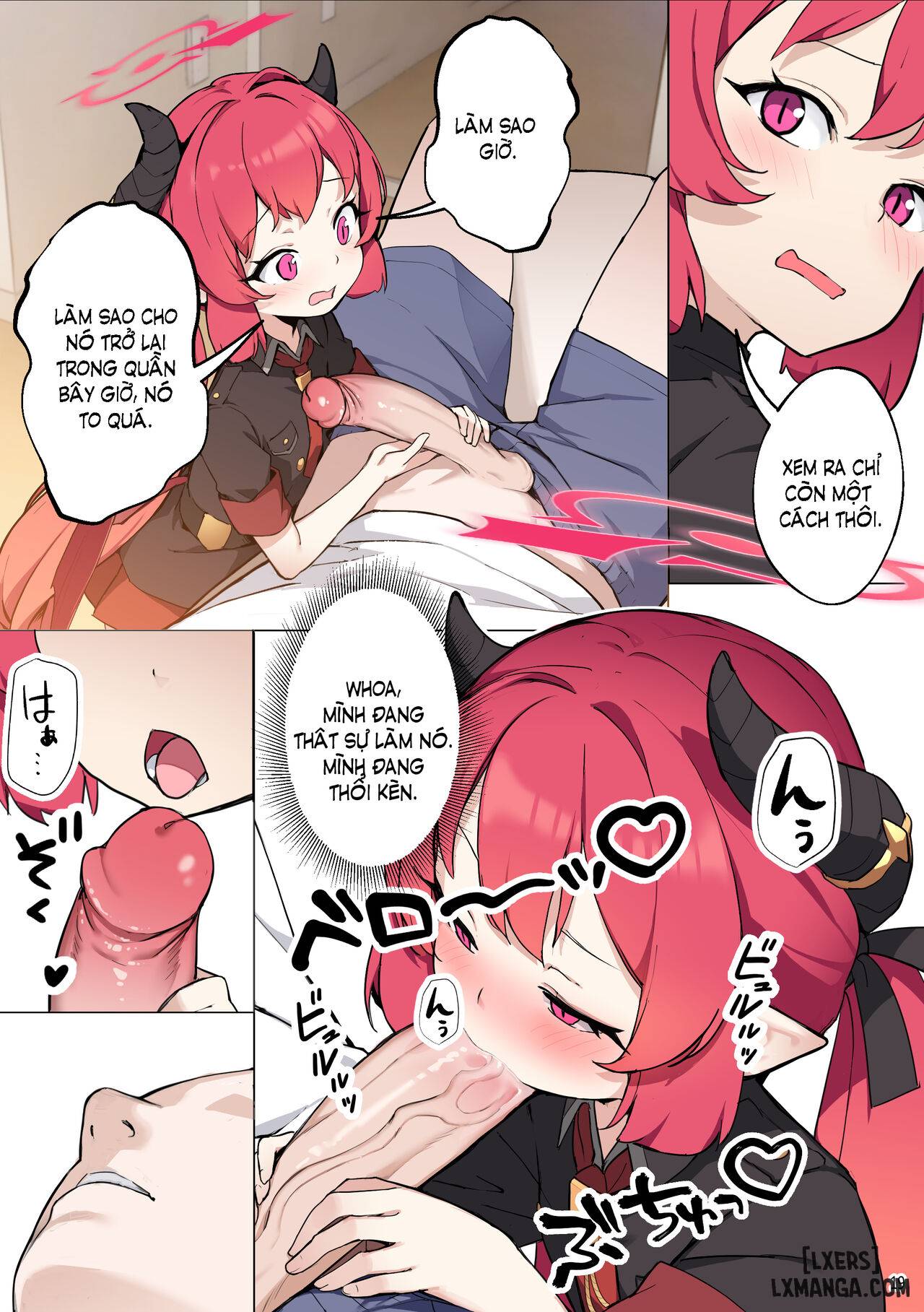 Series Oneshot Các Doujinshi Của Blue Archive P.2 - Cho em ăn, thầy ơi!!- Truyện Màu trang 20