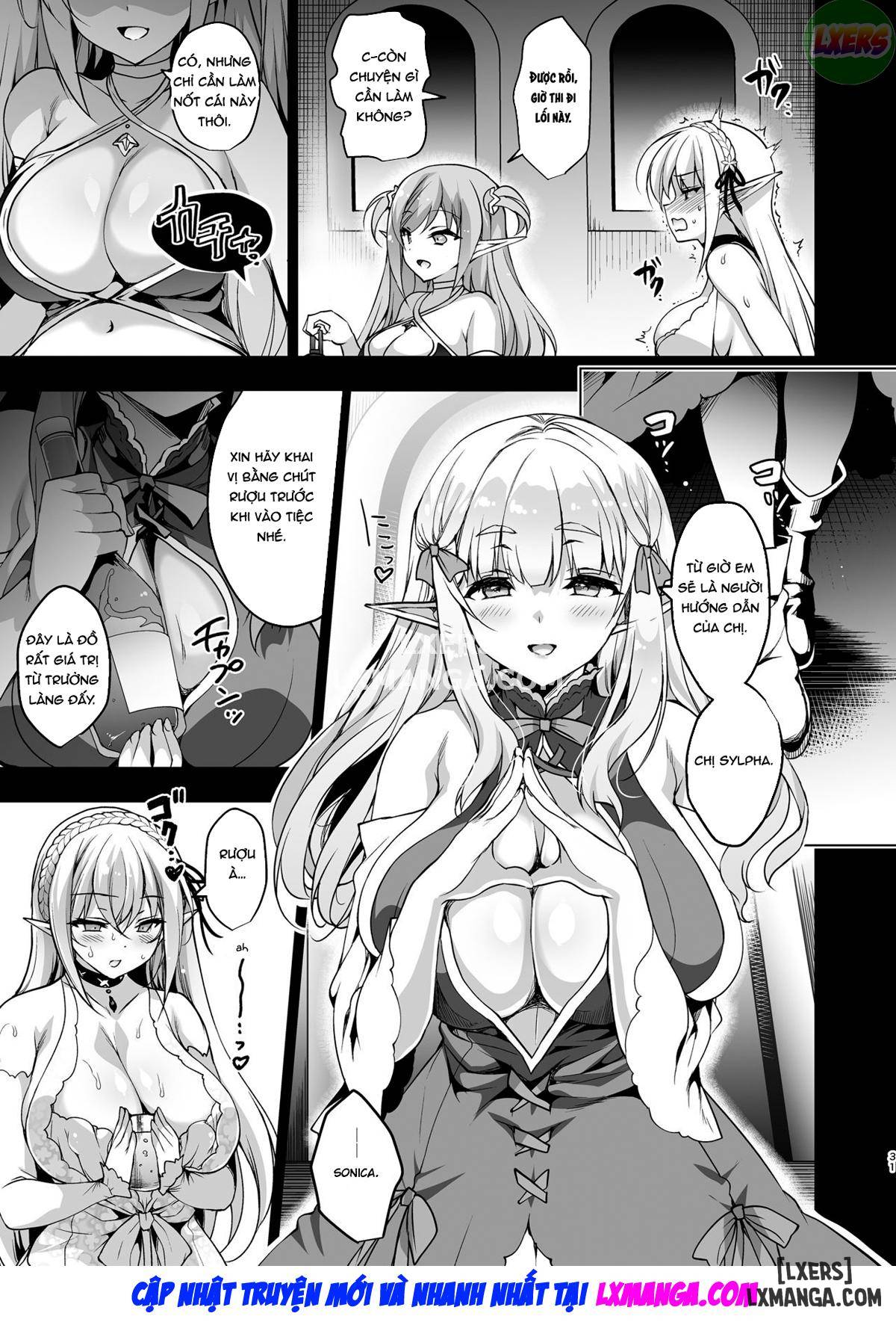 Elf ni Inmon o Tsukeru Hon FULL - Chapter 3 trang 31
