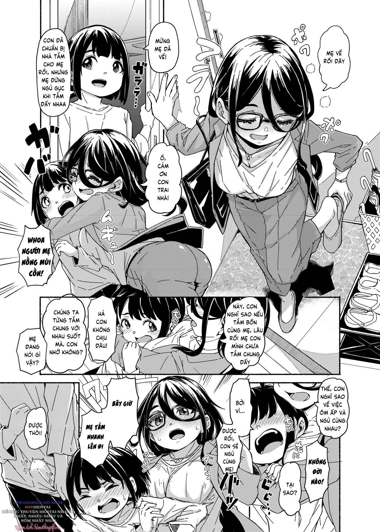 Loạn luân với con trai Ecchi Hon - Chapter 0- trang 2