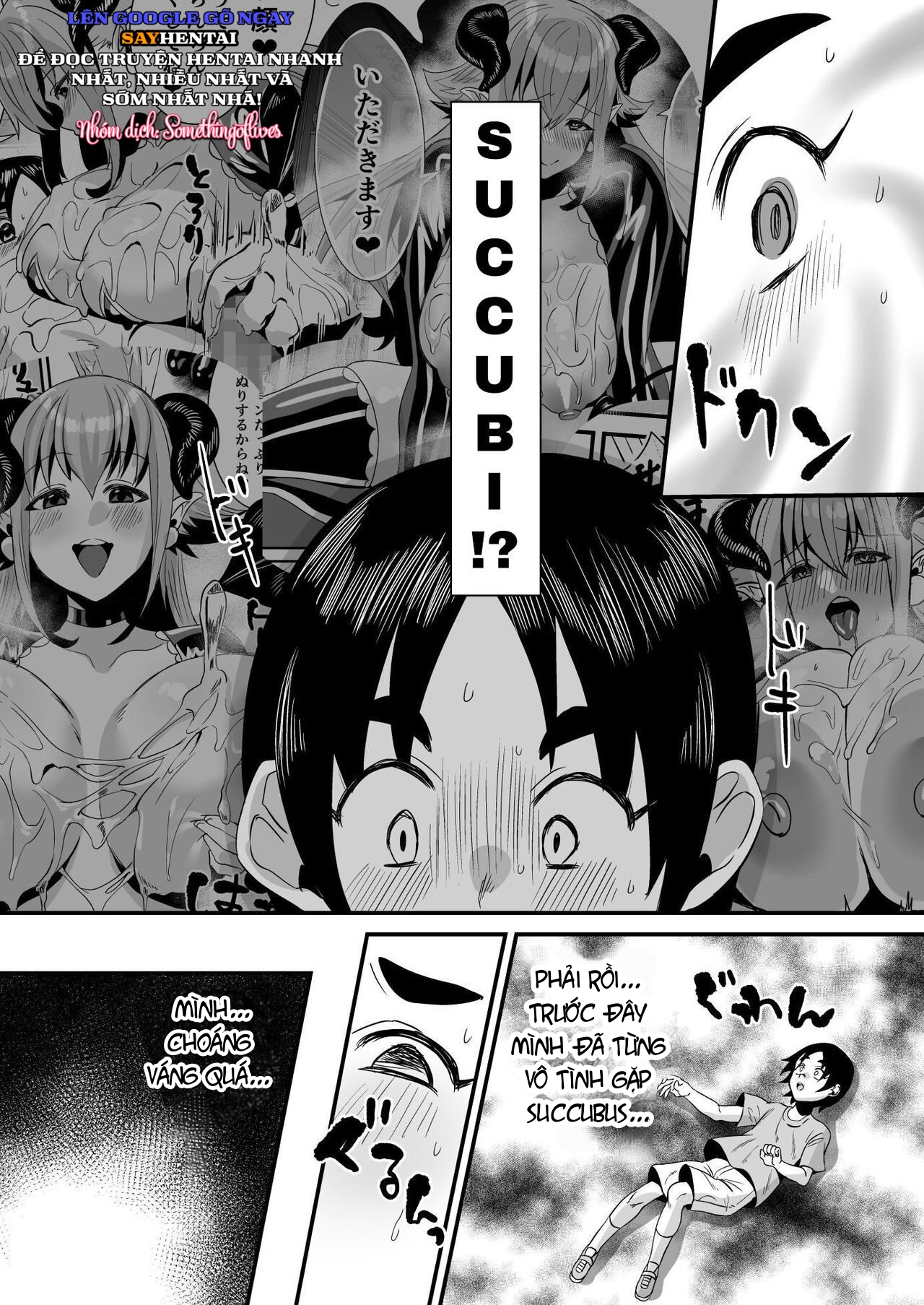 Giấc mơ nhớp nháp của Succubus dâm dục - Chapter 0- oneshot trang 8