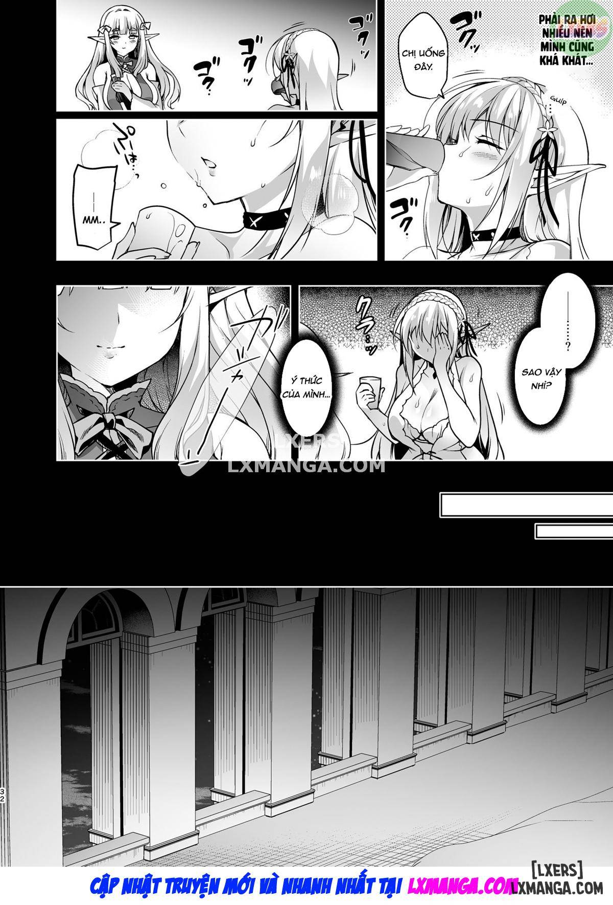 Elf ni Inmon o Tsukeru Hon FULL - Chapter 3 trang 32