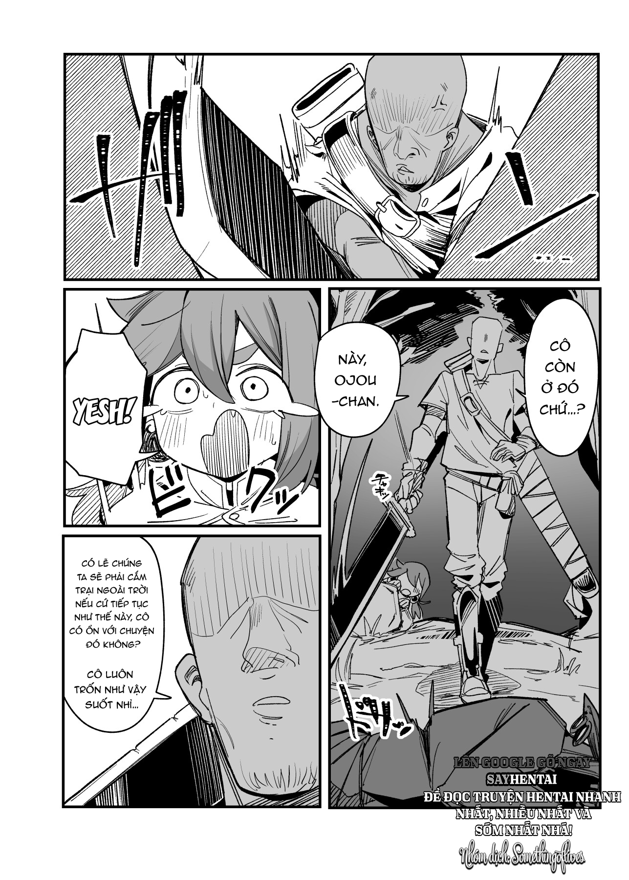 Câu chuyện về nữ thám hiểm nghèo cả tin - Chapter 0- oneshot trang 7