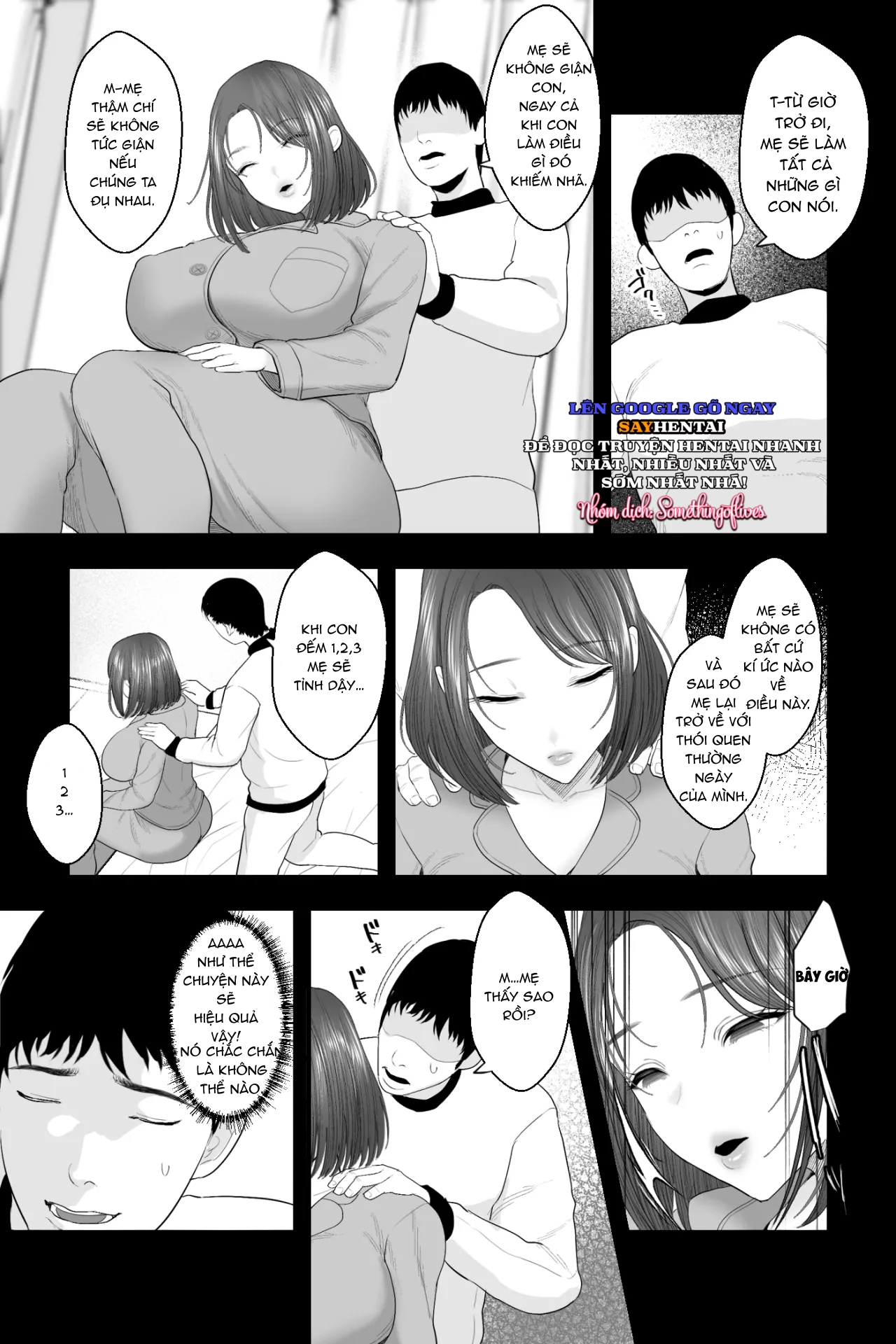 Tôi thôi miên mẹ vì bà ấy quá quyến rũ. - Oneshot trang 7