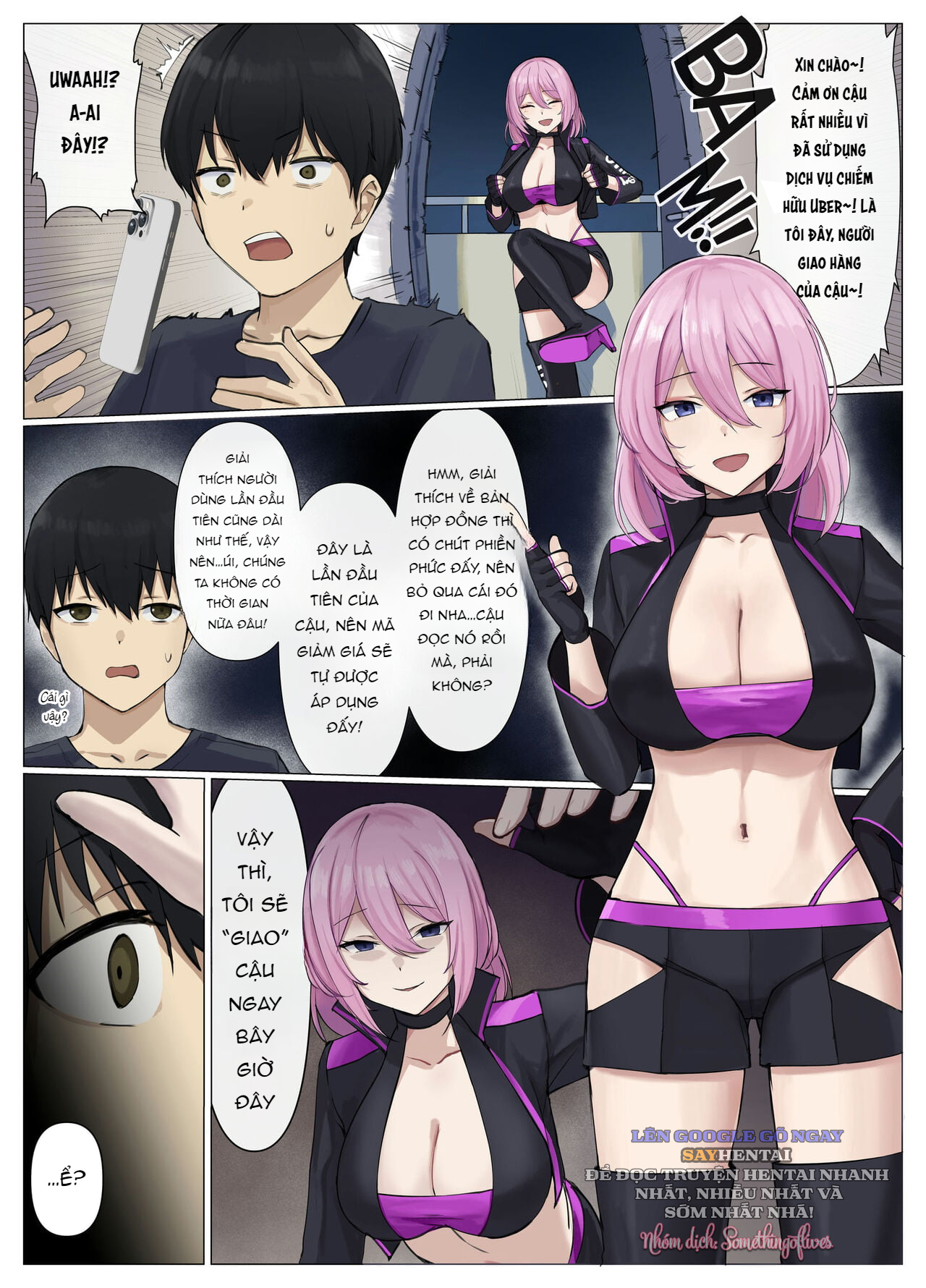 Uber Hyoi - Appli Chuumon de Anata no Tamashii o Okonomi no Aite ni Otodoke - Chapter 0- full color trang 6