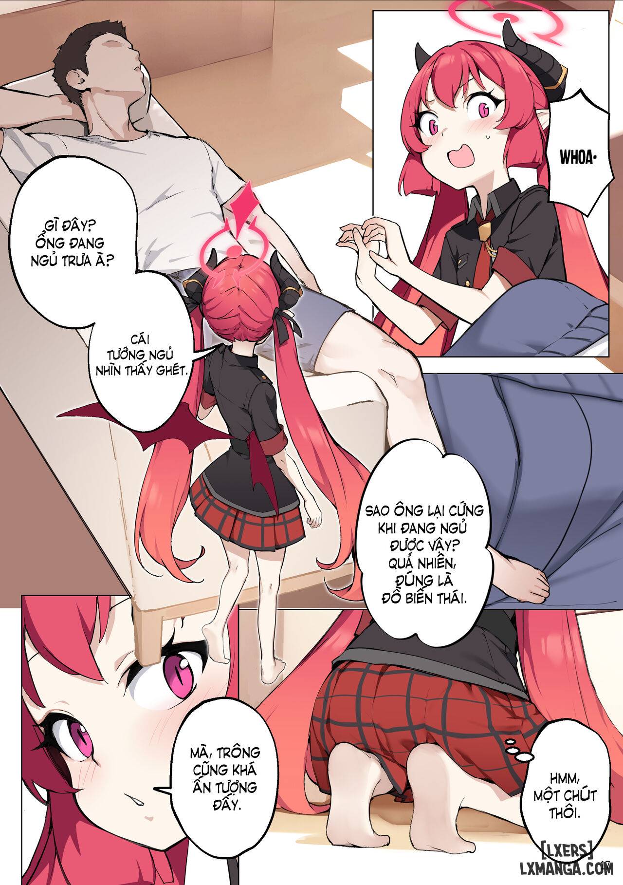 Series Oneshot Các Doujinshi Của Blue Archive P.2 - Cho em ăn, thầy ơi!!- Truyện Màu trang 18