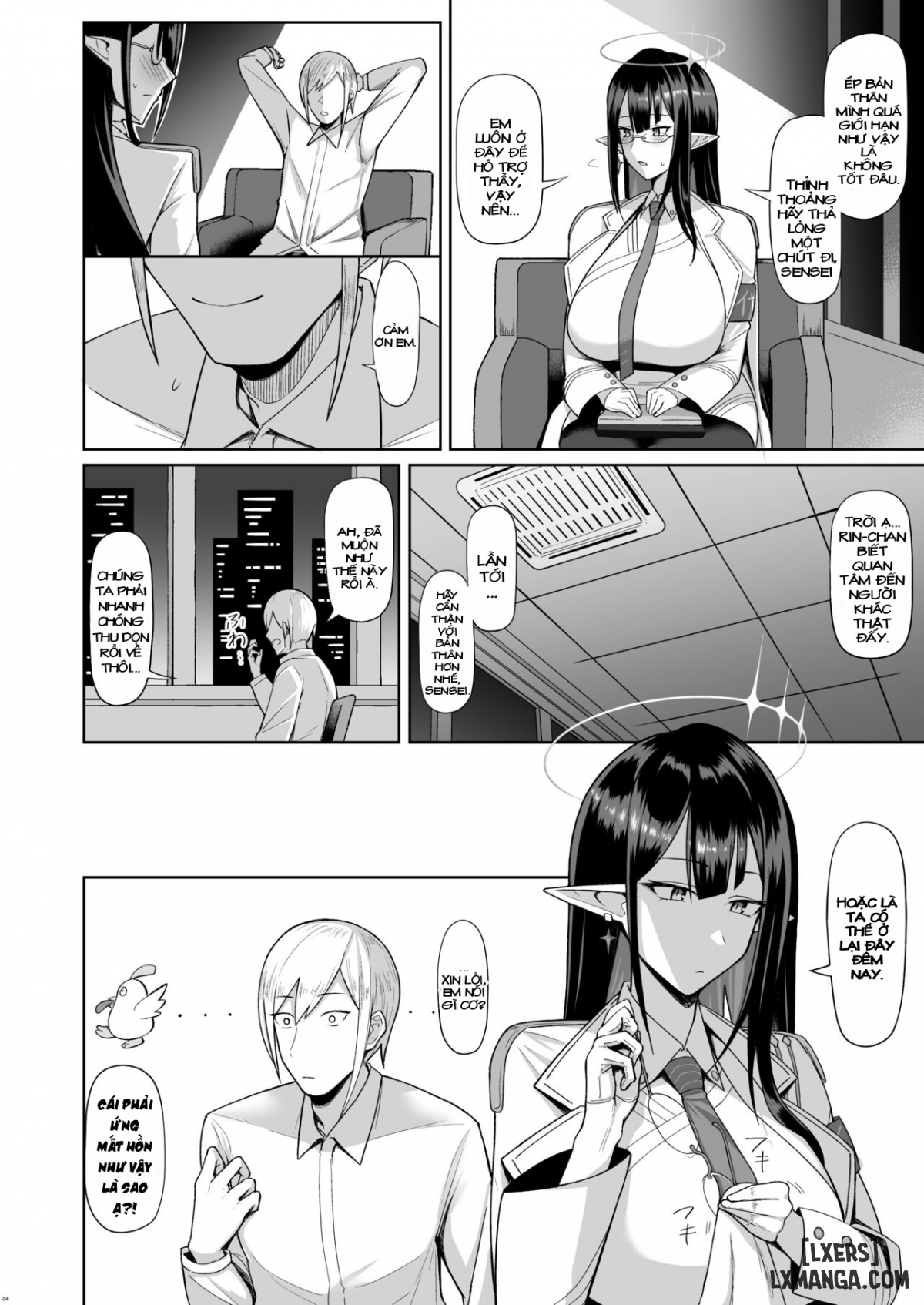 Series Oneshot Các Doujinshi Của Blue Archive P.2 - Dịch vụ cá nhân của Giám đốc hành chính trang 3
