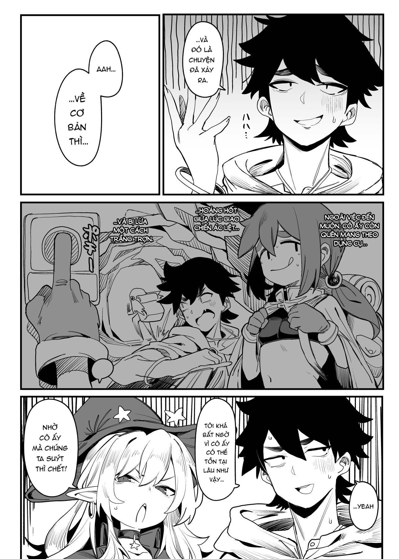 Câu chuyện về nữ thám hiểm nghèo cả tin - Chapter 0- oneshot trang 3