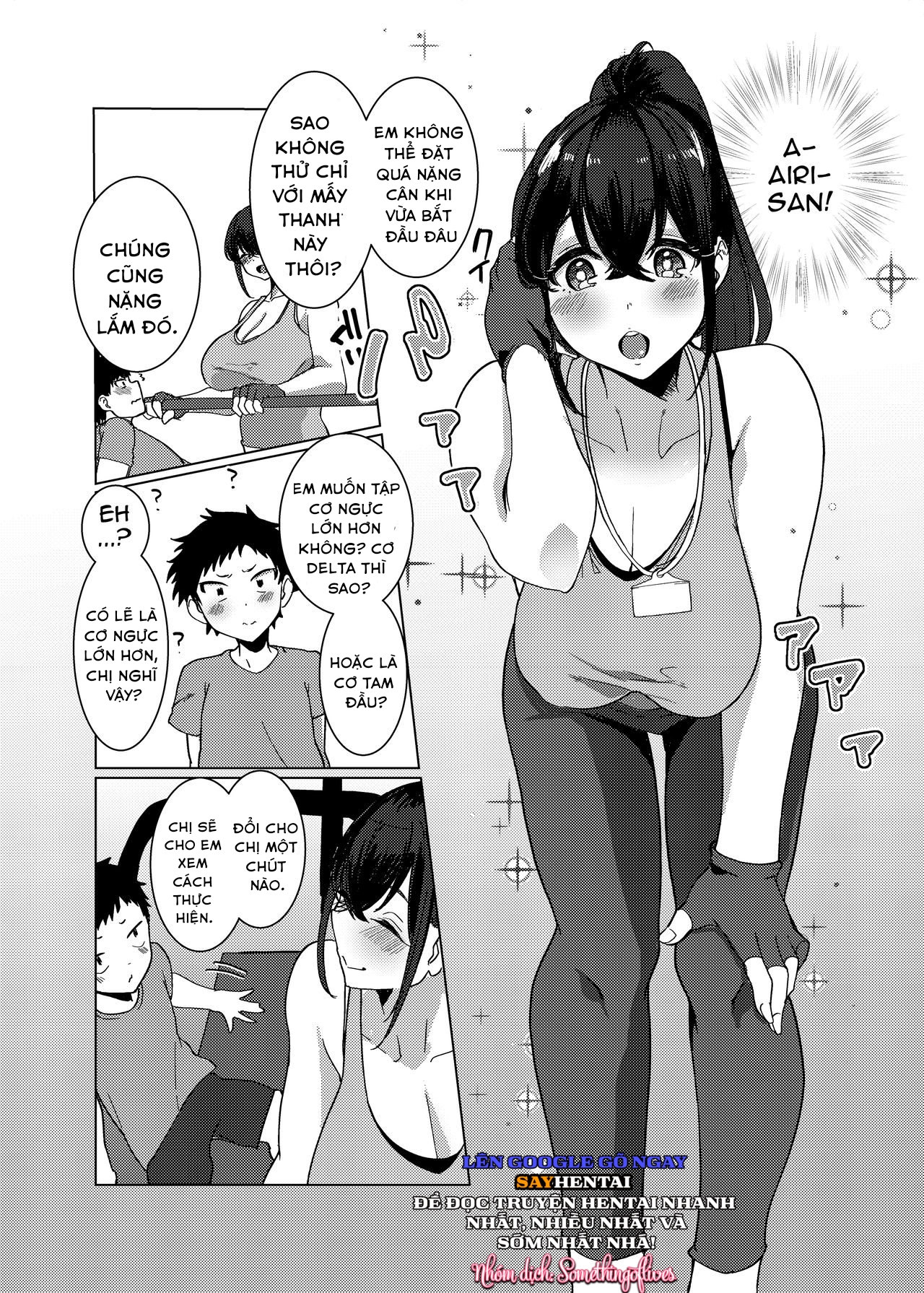 Trung tâm huấn luyện thể hình chị và shota!! - Chapter 0- oneshot trang 2