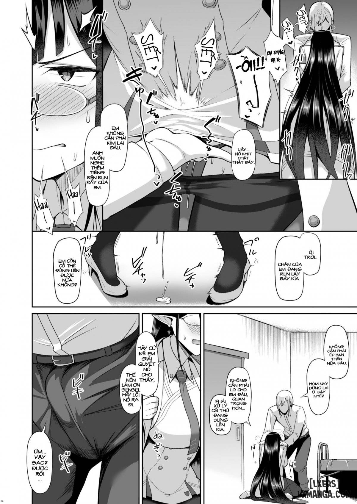 Series Oneshot Các Doujinshi Của Blue Archive P.2 - Dịch vụ cá nhân của Giám đốc hành chính trang 7
