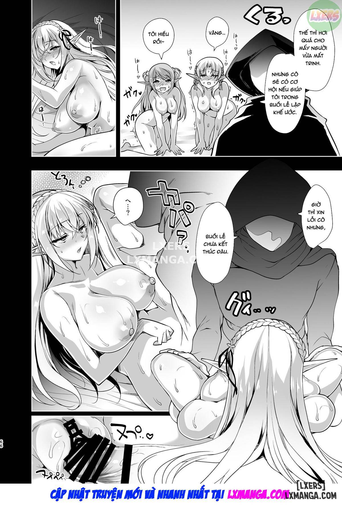 Elf ni Inmon o Tsukeru Hon FULL - Chapter 3 trang 58