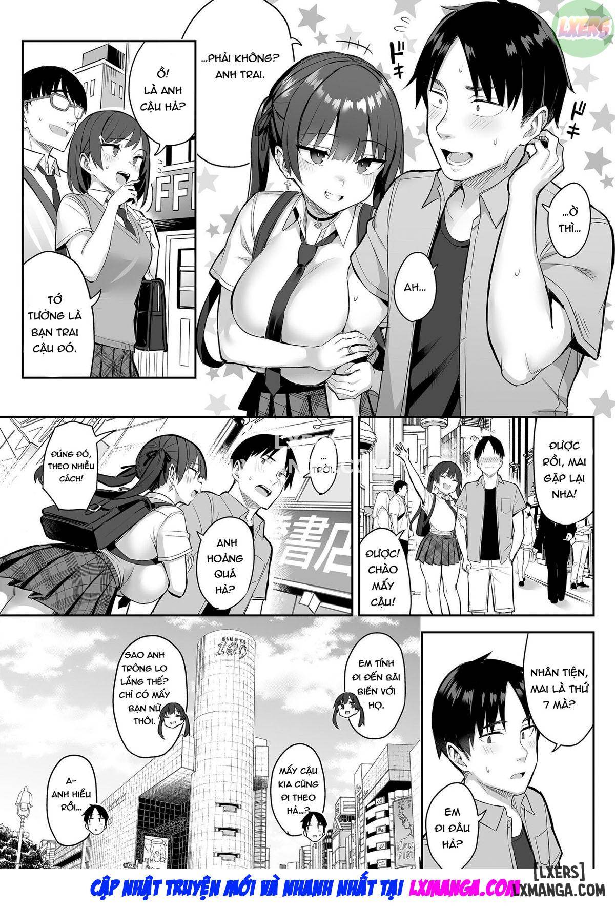 Moto InCha no Kyonyuu Yariman Imouto ga Erosugite, Onii-chan wa Mou FULL - Chapter 3 trang 7
