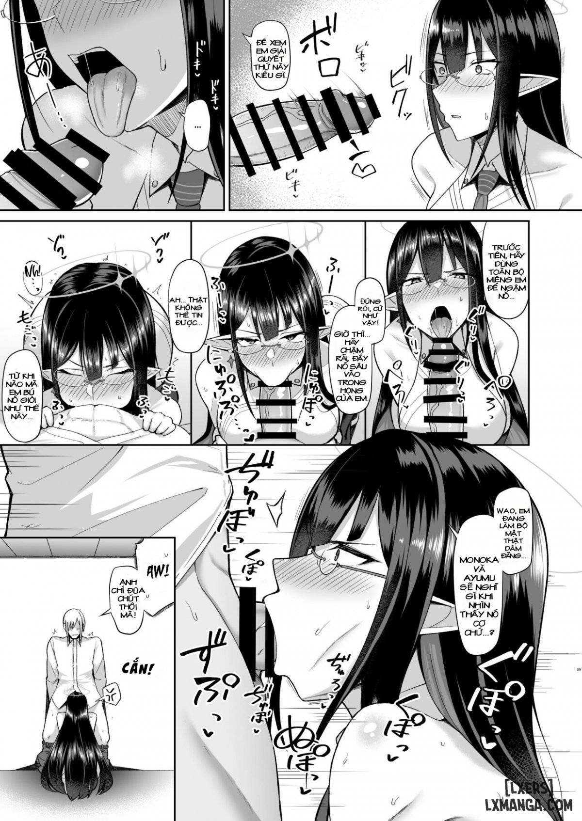 Series Oneshot Các Doujinshi Của Blue Archive P.2 - Dịch vụ cá nhân của Giám đốc hành chính trang 8