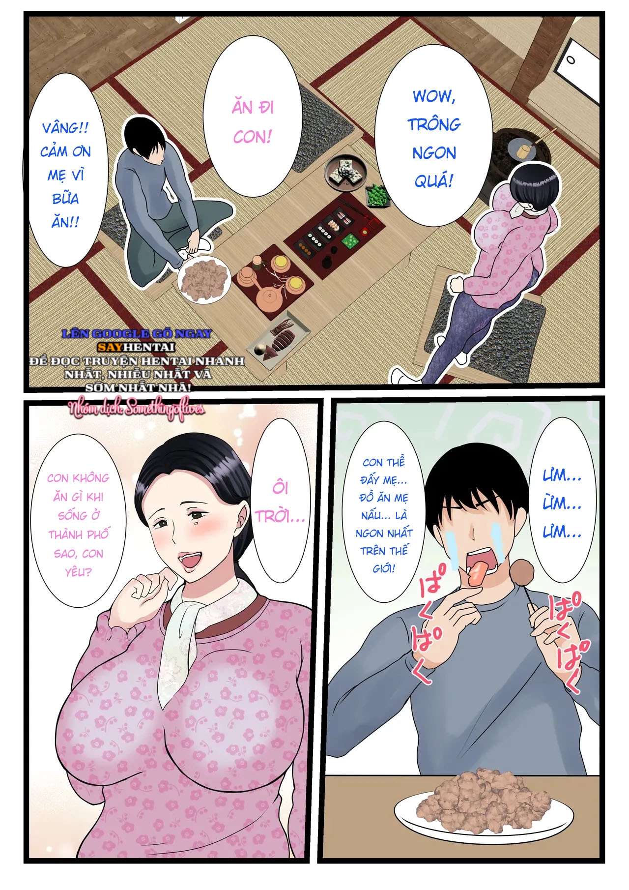 Musuko o Muramura sa Seru Inaka no Okaasan ~Haha no Furusato Ma Rei Ko wa Attakai~ Truyện Màu - Chapter 1 trang 6