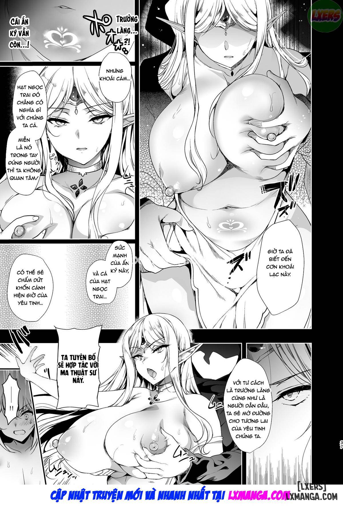 Elf ni Inmon o Tsukeru Hon FULL - Chapter 3 trang 37