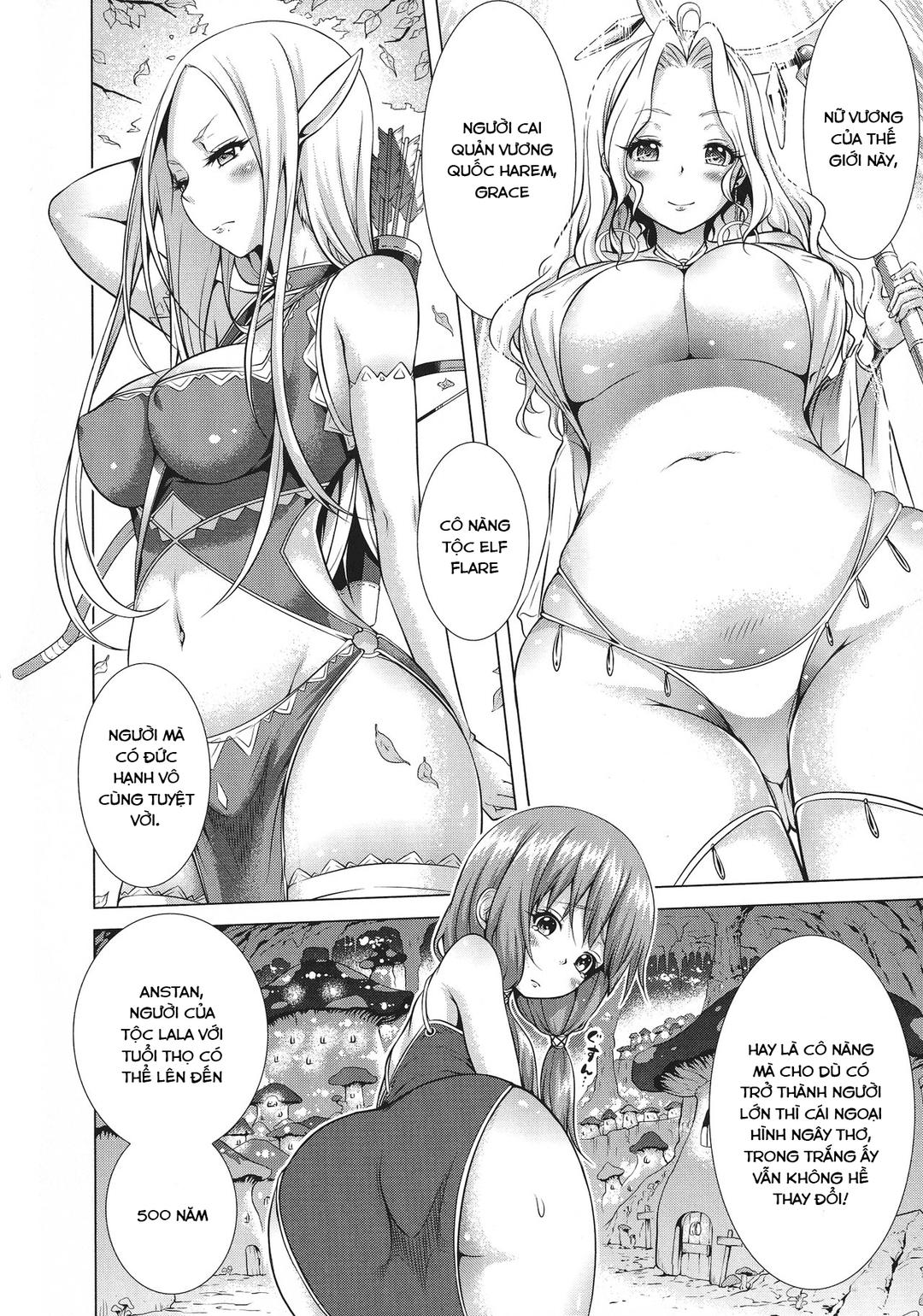 Thiên đường harem ở thế giới khác - Chapter 2 trang 4