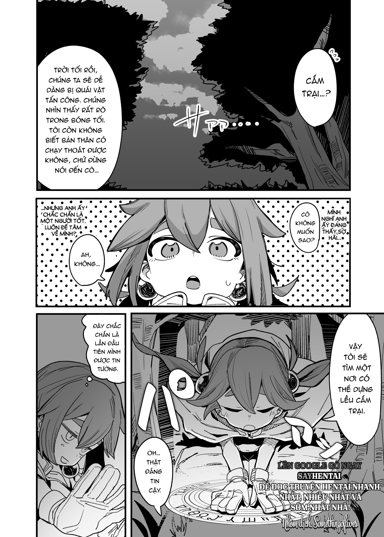 Câu chuyện về nữ thám hiểm nghèo cả tin - Chapter 0- oneshot trang 8
