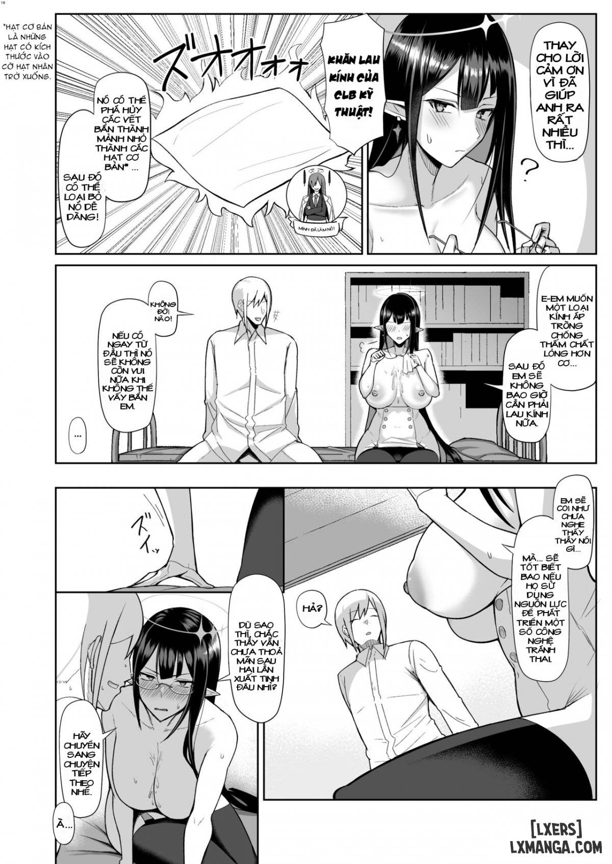 Series Oneshot Các Doujinshi Của Blue Archive P.2 - Dịch vụ cá nhân của Giám đốc hành chính trang 15