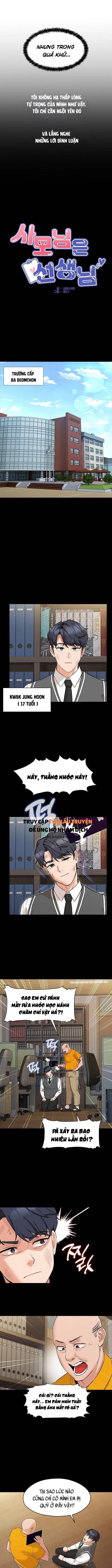 Quý Cô Của Tôi Là Giảng Viên - Chapter 1 trang 4