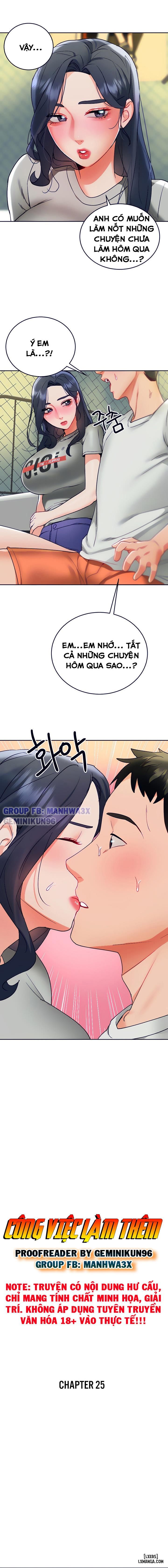 Thật sướng khi đi làm thêm - Chapter 25 trang 2