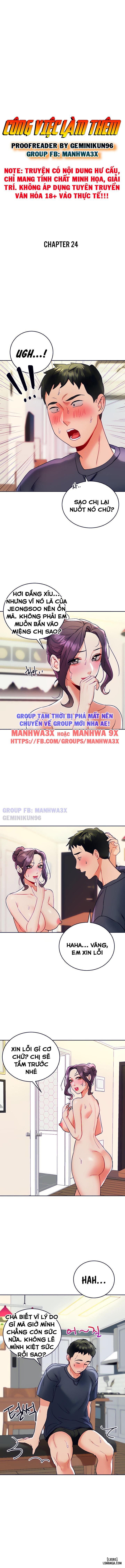 Thật sướng khi đi làm thêm - Chapter 24 trang 3